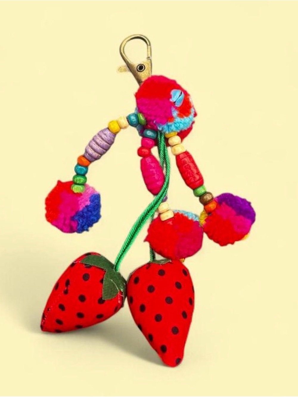 Strawberry Keychain